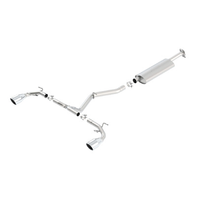BORLA® Toyota 86 2017-2020 2.0L Cat-Back™ S-Type Exhaust part # 140496TO