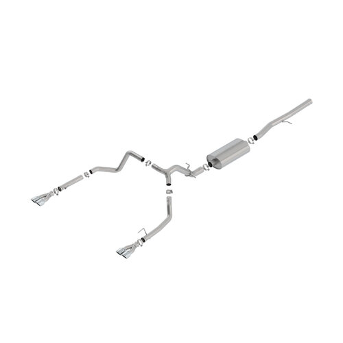 BORLA® Silverado 1500 (incl Trail Boss 6.2L 2019-2023 Cat-Back™ Exhaust Touring part # 140782