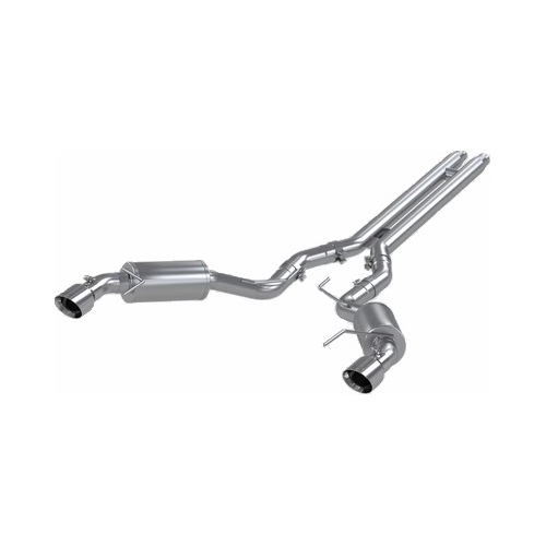 MBRP Mustang S550 GT 2015-2017 (Armor Lite) Cat-Back Exhaust 'Street' Polished Tips Part # S7277AL