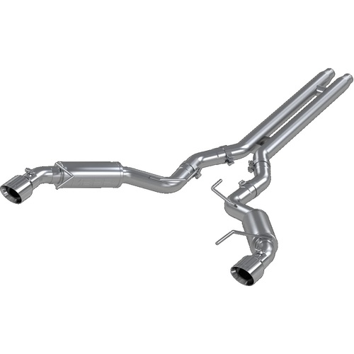 MBRP Mustang S550 GT 2015-2017 (Armor Lite) Cat-Back Exhaust 'Race' Polished Tips Part # S7278AL