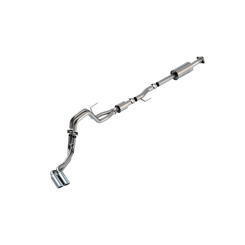 BORLA® Ford F-150 5.0L V8 2021-2024 Cat-Back™ Exhaust 'S-Type' - Bright Chrome Tips part # 140874