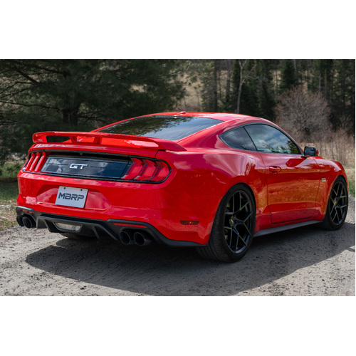 MBRP Mustang S550 GT 2018-2023 (Armor Pro) Cat-Back Exhaust 'Race' Part # S7207304